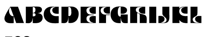 Motter Ombra Regular Font UPPERCASE