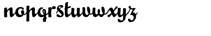Mousse Script Alternate Regular Font LOWERCASE
