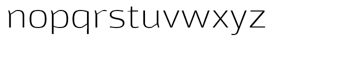 Moveo Sans Extended Light Font LOWERCASE