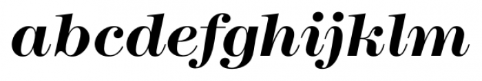 Modern 216 Bold Italic Font LOWERCASE
