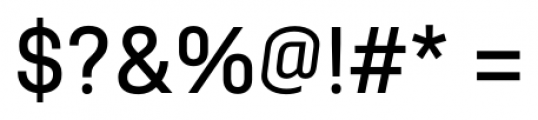 Moderna Condensed Medium Font OTHER CHARS