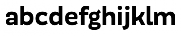 Modernica Heavy Font LOWERCASE