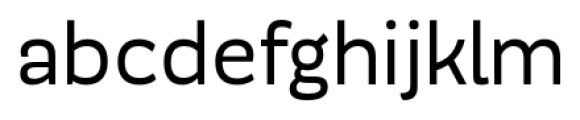 Modernica Standard Regular Font LOWERCASE