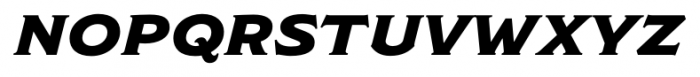 Modesto Expanded Italic Font LOWERCASE