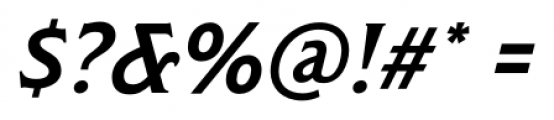 Modesto Lite Italic Font OTHER CHARS