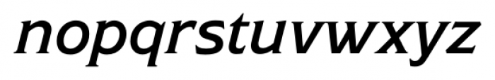 Modesto Text Light Italic Font LOWERCASE