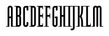 Modula Round Serif Font UPPERCASE