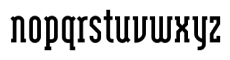 Modula Serif Bold Font LOWERCASE