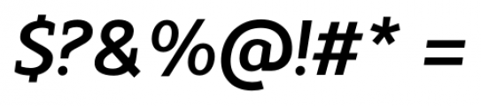 Modum Bold Italic Font OTHER CHARS