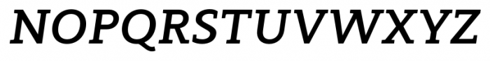 Modum Bold Italic Font UPPERCASE