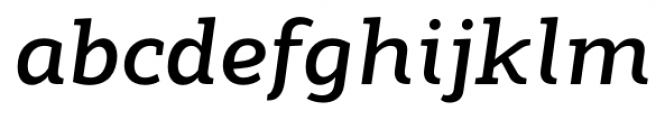 Modum Bold Italic Font LOWERCASE
