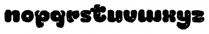 Mona Rock Font LOWERCASE