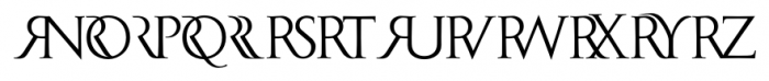 Monogramma QR Font LOWERCASE