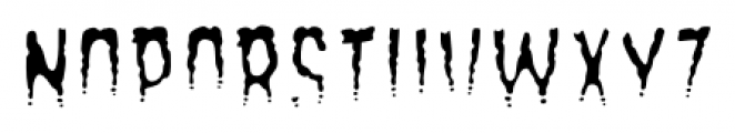 Monstrosity Guts Font UPPERCASE