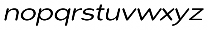 Montag Oblique Font LOWERCASE