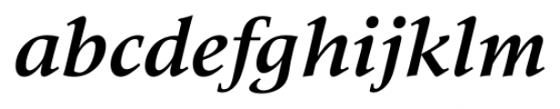 Montreux Bold Italic Font LOWERCASE