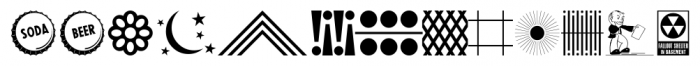 Mordings JNL Regular Font UPPERCASE