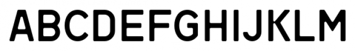 Motor 4F Regular Font UPPERCASE