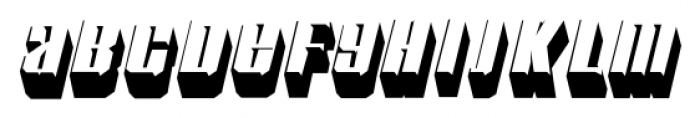 Motorcade Regular Font LOWERCASE