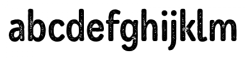 Mozzart Rough Condensed Bold Font LOWERCASE