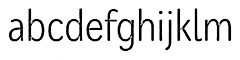 Mozzart Rough Condensed Regular Font LOWERCASE
