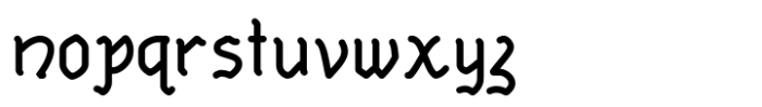 MO Calolden Extrabold Font LOWERCASE