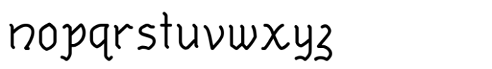 MO Calolden Semibold Font LOWERCASE