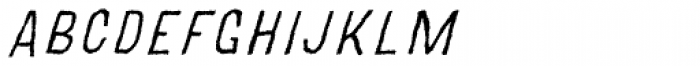 MOVSKATE Slide Italic Font UPPERCASE