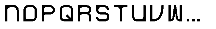 MoT Sandman Font LOWERCASE