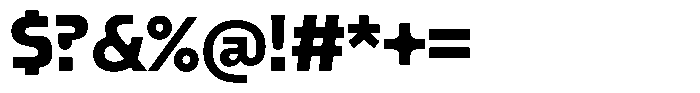 Mobilo Black Font OTHER CHARS
