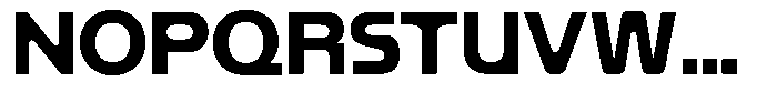 Mobilo Black Font UPPERCASE