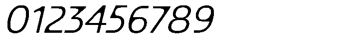 Mobilo Italic Font OTHER CHARS