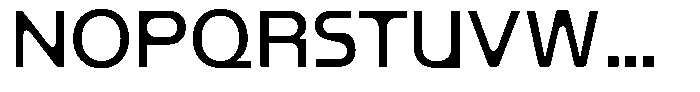Mobilo Medium Font UPPERCASE