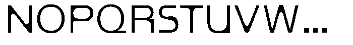 Mobilo Regular Font UPPERCASE