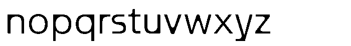Mobilo Regular Font LOWERCASE