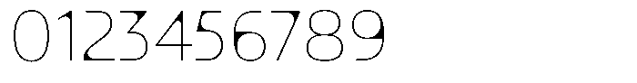Mobilo Thin Font OTHER CHARS