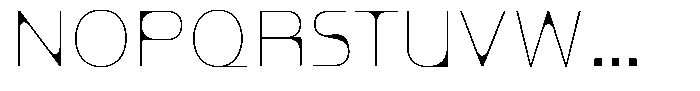 Mobilo Variable Font UPPERCASE