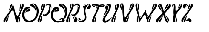 Mobius Infinity Font UPPERCASE