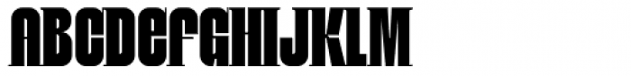Mobley Serif Condensed Font UPPERCASE