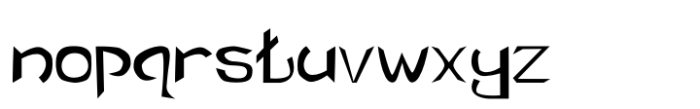 Mocacino Font LOWERCASE