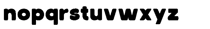 Mocha Muffin Font LOWERCASE