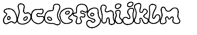 Mocha Outline FONT