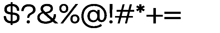 Mocha Sans Bold Font OTHER CHARS