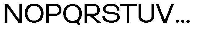 Mocha Sans Bold Font UPPERCASE