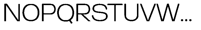 Mocha Sans Font UPPERCASE