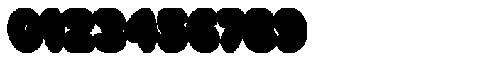 Mochi Boom Extrude Font OTHER CHARS