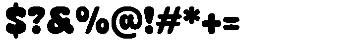 Mochi Boom Regular Font OTHER CHARS