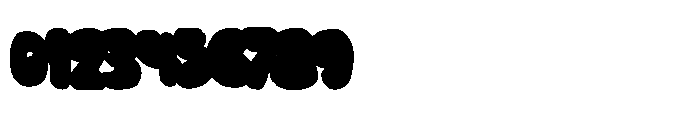 Mochimo Black Shadow Font OTHER CHARS