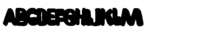 Mochimo Shadow Font UPPERCASE