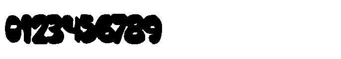 Mochimo Thin Shadow Font OTHER CHARS